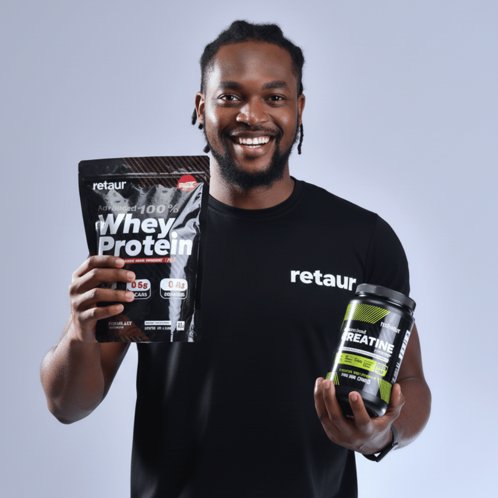 whey protein + creatine