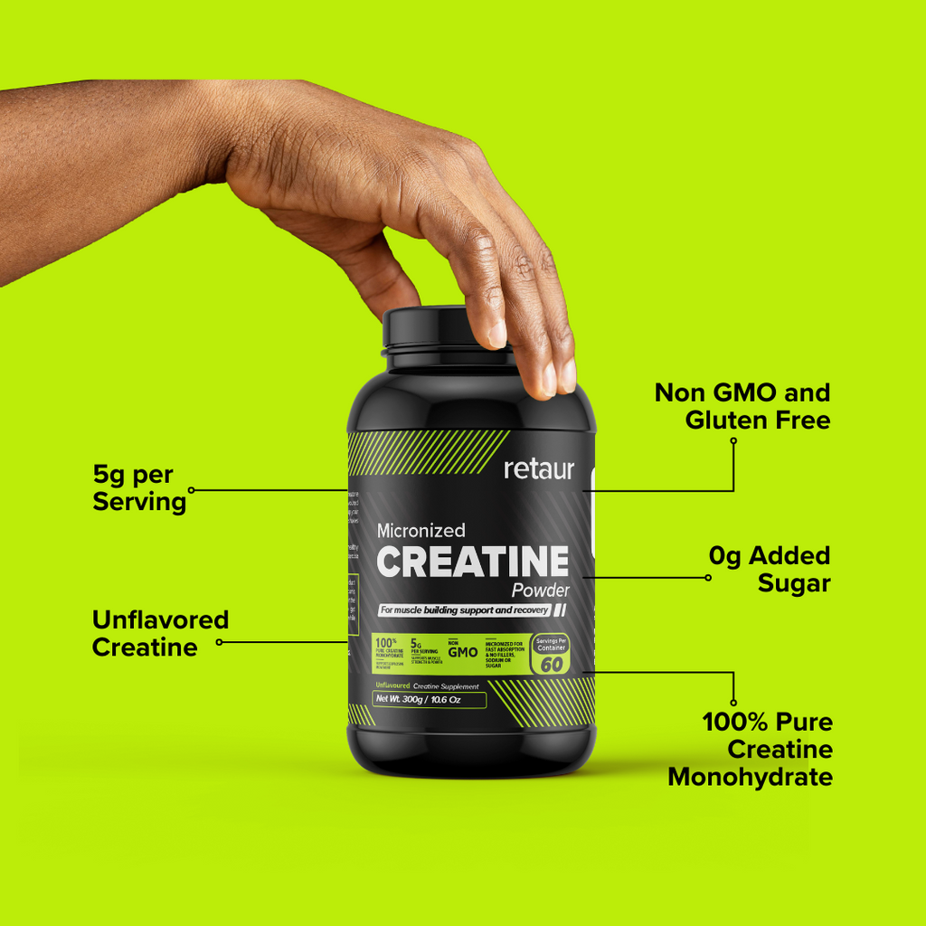 Retaur Micronized Creatine Powder