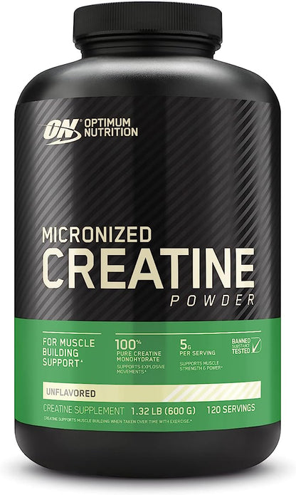 Optimum Nutrition Micronized Creatine Monohydrate Powder