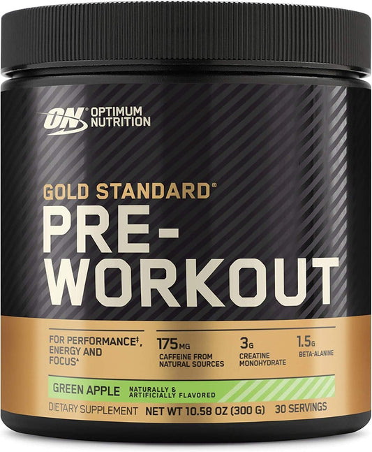Optimum Nutrition Gold Standard Pre-Workout, Vitamin D for Immune Support, with Creatine, Beta-Alanine, and Caffeine for Energy