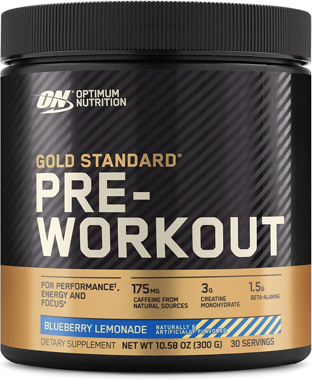 Optimum Nutrition Gold Standard Pre-Workout, Vitamin D for Immune Support, with Creatine, Beta-Alanine, and Caffeine for Energy